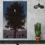 Wallity FAMOUSART-039 Lienzo decorativo de René Magritte 45 x 70 cm